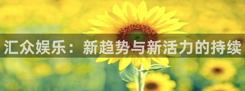 乐天堂fun体育代理：汇众娱乐：新趋势与新活力的持续